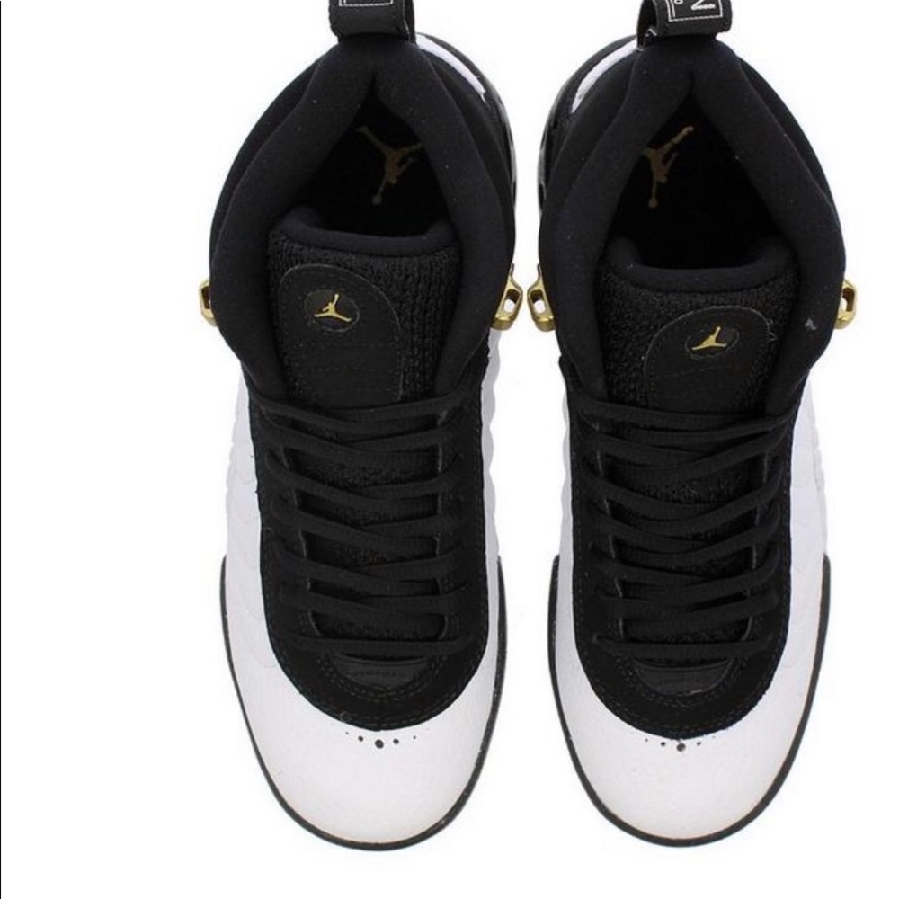Air Jordan Jumpman Pro Black Met Gold White 1Y